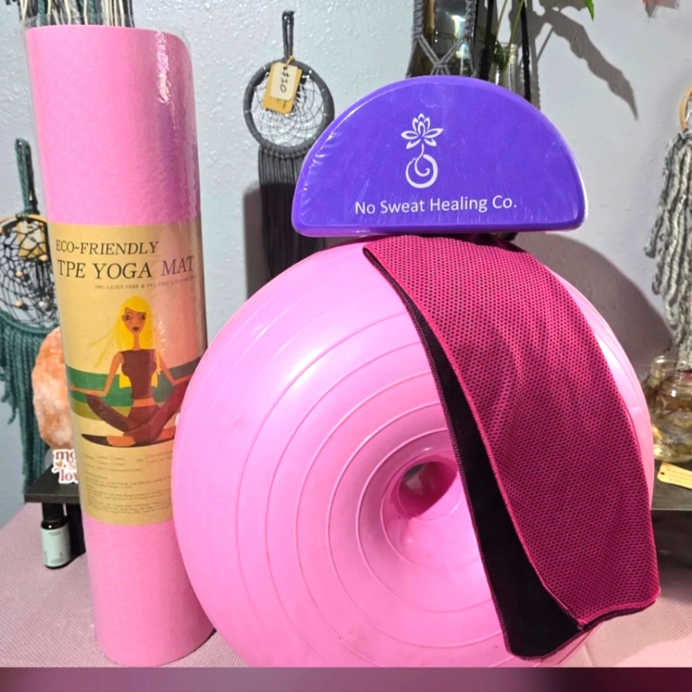 Yoga Bundle Set : 4 Items 🤑